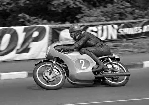 Images Dated 29th September 2013: Fred Stevens (Honda) 1966 Ultra Lightweight TT