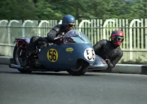 Fred Wallis & P Liversidge (Triumph) 1969 750 Sidecar TT