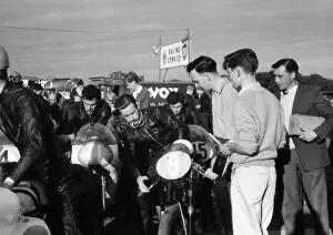 Images Dated 1st January 2019: Fred Walton (BSA) 1962 Junior Manx Grand Prix