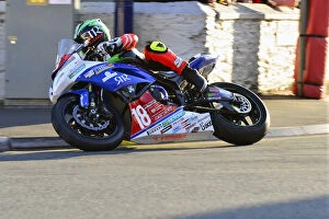 Images Dated 15th October 2020: Fredric Besnard (Kawasaki) 2014 Newcomers A Manx Grand Prix