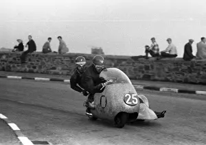 Fritz Scheidegger & Horst Burkhardt (BMW) 1959 Sidecar TT