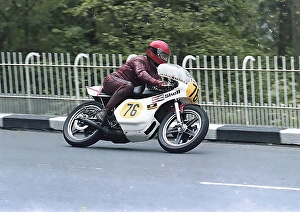 Yamaha Prints: Bill Fulton (Yamaha) at Braddan Bridge