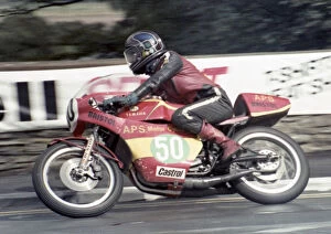 Images Dated 6th April 2020: Gareth Lawrence (Yamaha) 1978 Lightweight Manx Grand Prix
