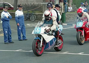 Images Dated 31st January 2021: Garry Worton (Yamaha) 1996 Junior Manx Grand Prix