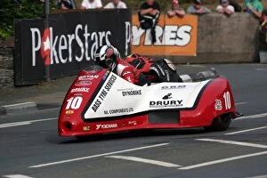Gary Bryan & Gary Partridge (Baker Honda) 2010 Sidecar A TT