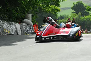 Baker Honda Collection: Gary Bryan & Jamie Winn (Baker Honda) 2012 Sidecar TT