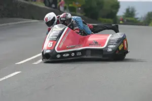 Gary Bryan & Jamie Winn (Baker Honda) 2012 Sidecar TT