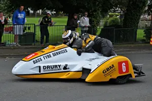 Gary Bryan & Jamie Winn (Baker Honda) 2014 Sidecar TT