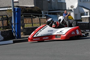 Baker Honda Collection: Gary Bryan & Kris Hibberd (Baker Honda) 2011 Southern 100