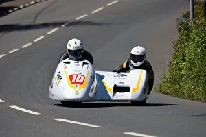 Images Dated 6th June 2019: Gary Bryan & Philip Hyde (Baker) 2019 Sidecar TT