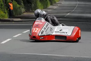 Images Dated 27th June 2022: Gary Bryan & Robert Bell (Baker Yamaha) 2009 Sidecar TT