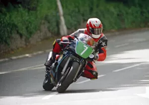 Images Dated 27th February 2022: Gary Carswell (Yamaha) 2002 Lightweight 400 TT