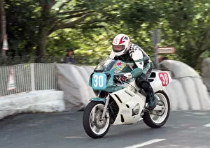 Images Dated 10th December 2019: Gary Chalkley (Yamaha) 1996 Newcomers Manx Grand Prix