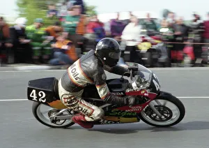 Images Dated 13th February 2017: Gary Dawson (Honda) 1996 Ultra Lightweight TT