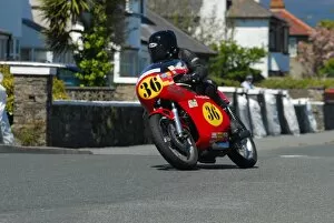 Images Dated 25th May 2013: Gary Hutton (Seeley Honda) 2013 Pre TT Classic