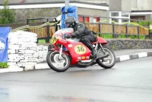 Images Dated 27th May 2013: Gary Hutton (Seeley Honda) 2013 Pre TT Classic