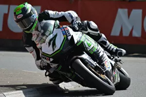 Images Dated 2nd June 2011: Gary Johnson (Honda) 2014 Superbike TT