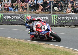 Images Dated 8th June 2018: Gary Johnson (Kawasaki) 2018 Senior TT