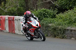 Images Dated 15th July 2022: Gary Johnson (Triumph) 2022 Supersport TT