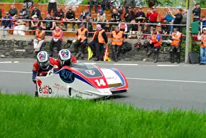 Gary Knight & Dan Knight (DMR Kawasaki) 2013 Sidecar TT