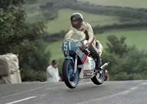 Images Dated 4th September 2020: Gary Radcliffe (Yamaha) 1984 Junior Manx Grand Prix