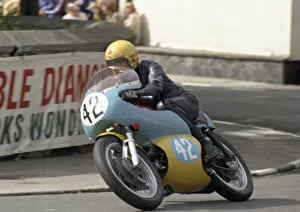 Images Dated 13th June 2022: Gary Thomas (Aermacchi) 1974 Junior Manx Grand Prix