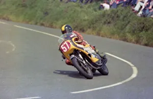 Images Dated 10th June 2021: Gary Wells (Honda) 1976 Production TT