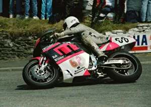 Images Dated 7th September 2019: Gavin Lee (Suzuki) 1991 Senior TT