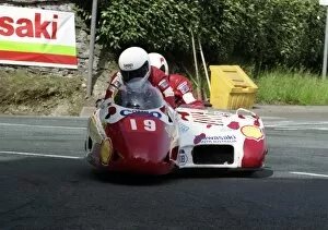 Gavin Porteous & Scott Butler (Kawasaki) 1993 Sidecar TT