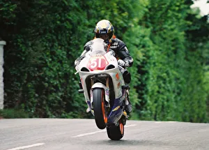 Images Dated 11th August 2018: Geert Lambrechts (Suzuki) 2004 Production 1000 TT