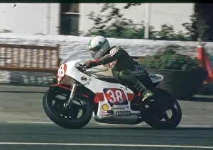 Images Dated 19th April 2021: Gene McDonnell (Yamaha) 1983 Newcomers Manx Grand Prix