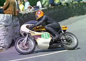 Images Dated 27th February 2022: Geoff Carr (Yamaha) 1973 Lightweight TT