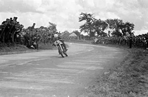 Geoff Duke Gallery: Geoff Duke (Norton) 1950 Senior Ulster Grand Prix