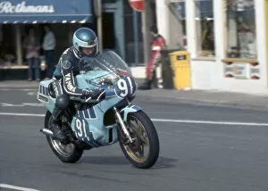 Images Dated 13th May 2021: Geoff Hadwin (Yamaha) 1983 Junior Manx Grand Prix