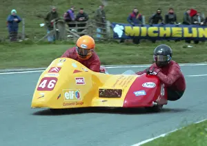 Geoff Hands & Andy Smith (Jacobs Yamaha) 1995 Sidecar TT