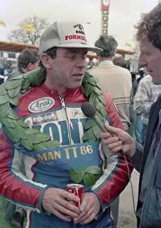 Geoff Johnson 1986 Formula One TT