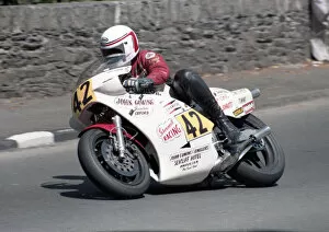 Images Dated 11th December 2019: Geoff Johnson (Gowing Yamaha) 1985 Senior TT