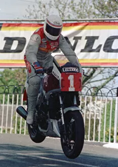 Images Dated 20th September 2019: Geoff Johnson (Honda) 1986 Production A TT