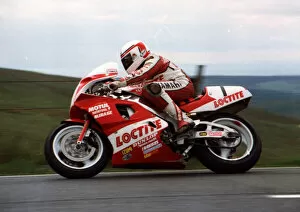Geoff Johnson Gallery: Geoff Johnson (Yamaha) 1990 Senior TT