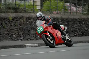 Geoff Martin Prints: Geoff Martin (Honda) 2007 Ultra Lightweight Manx Grand Prix