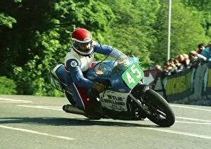 Images Dated 14th August 2016: Geoff Martin (Suzuki) 1987 Production B TT