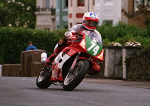 Images Dated 21st May 2018: Geoff McMullan (Yamaha) 1999 Lightweight 400 TT