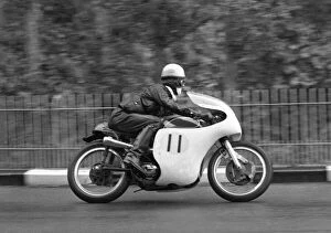 Geoff Morgan Gallery: Geoff Morgan (Norton BSA) 1965 Senior Manx Grand Prix