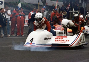 Geoff Rushbrook & Jimmy Cochrane (Ireson Yamaha) 1989 Sidecar TT