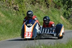 Images Dated 19th May 2007: Geoff Smale & Karl McGrath (Ireson Honda) 2007 Jurby Road