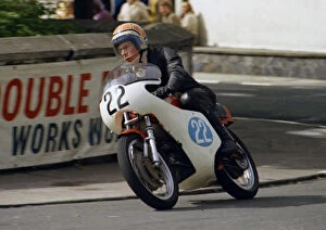 Images Dated 3rd October 2018: Geoff Taylor (Aermacchi) 1974 Junior Manx Grand Prix