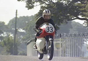 Images Dated 25th March 2021: Geoff Taylor (AJS) 1971 Junior Manx Grand Prix