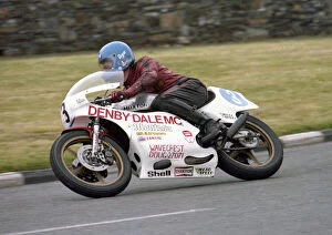 Images Dated 29th July 2021: Geoff Tunstall (Denby Dale Maxton) 1980 Junior Manx Grand Prix