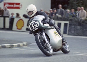 Images Dated 23rd August 2022: Geoff Tunstall (Norton) 1974 Senior Manx Grand Prix