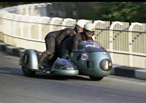 George Auerbacher & Hermann Hahn (BMW) 1971 500 Sidecar TT